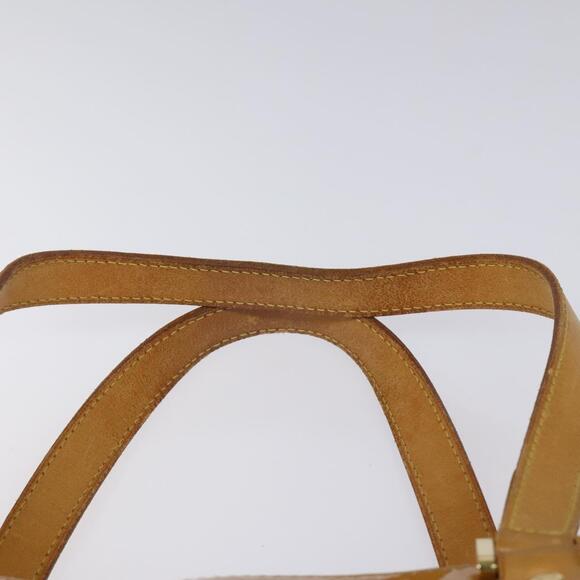 LOUIS VUITTON Monogram Vernis Houston Hand Bag Beige M91004 - Picture 8 of 13